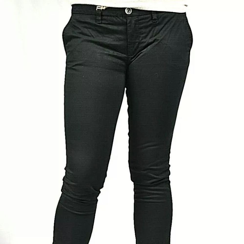 New Women Black Takutea Aronui Jabu Chinos 27x26
